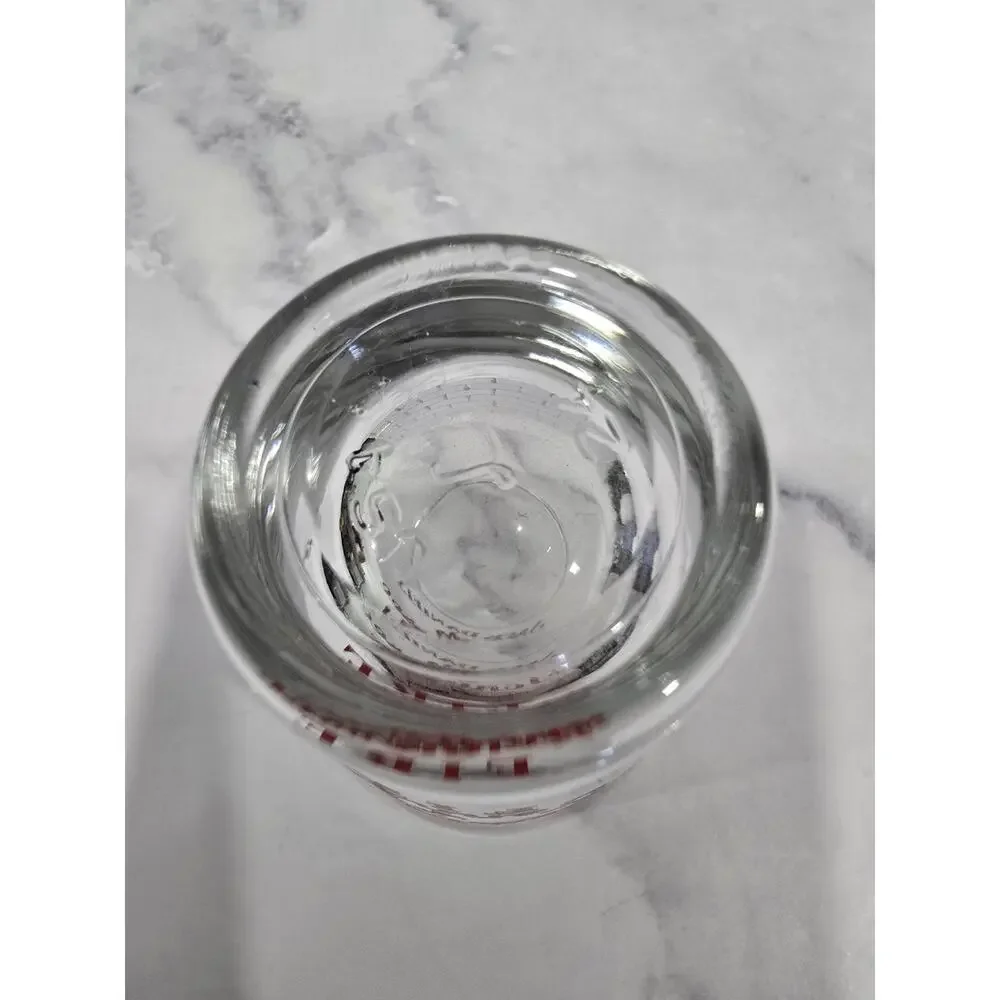 Jack Daniel’s Tennessee Fire Shot Glass – Libbey USA – Red – Collectible